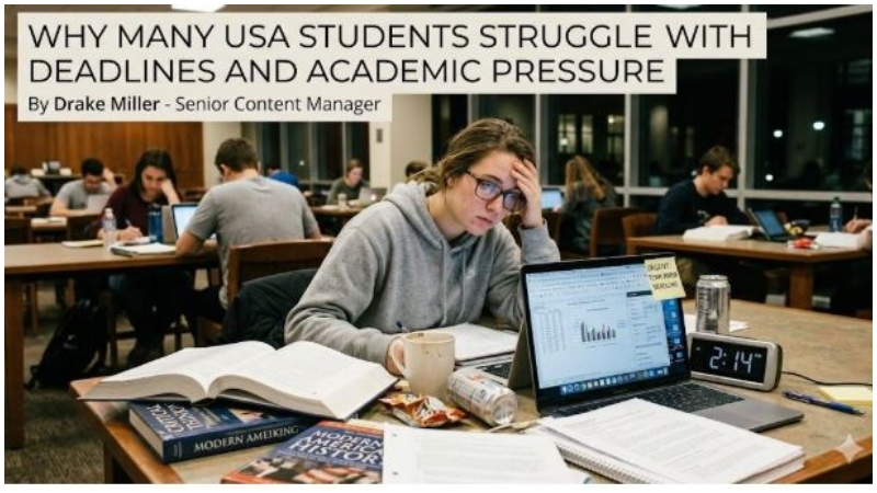Student Burnout & Deadline Stress in the USA